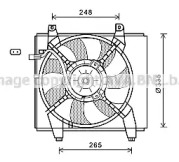 Вентилятор (AVA QUALITY COOLING: HY7512)