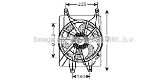 Вентилятор (AVA QUALITY COOLING: HY7513)