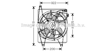 Вентилятор (AVA QUALITY COOLING: HY7517)