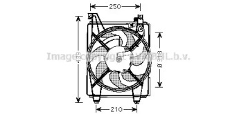 Вентилятор (AVA QUALITY COOLING: HY7518)