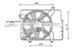 Вентилятор (AVA QUALITY COOLING: HY7527)