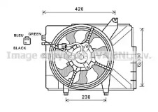 Вентилятор (AVA QUALITY COOLING: HY7529)