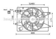 Вентилятор (AVA QUALITY COOLING: HY7533)