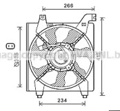 Вентилятор (AVA QUALITY COOLING: HY7538)