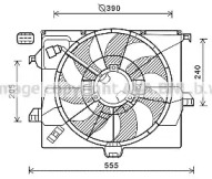 Вентилятор (AVA QUALITY COOLING: HY7542)