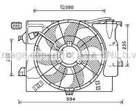 Вентилятор (AVA QUALITY COOLING: HY7546)