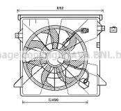 Вентилятор (AVA QUALITY COOLING: HY7557)