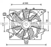 Вентилятор (AVA QUALITY COOLING: HY7563)