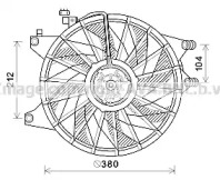 Вентилятор (AVA QUALITY COOLING: HY7565)