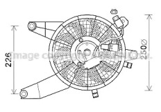 Вентилятор (AVA QUALITY COOLING: HY7569)