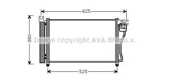 Конденсатор (AVA QUALITY COOLING: HYA5164D)