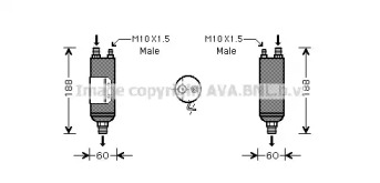 Осушитель (AVA QUALITY COOLING: HYD117)