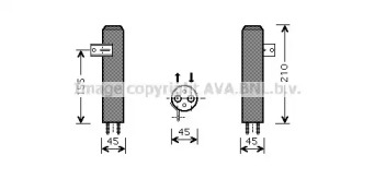 Осушитель (AVA QUALITY COOLING: HYD157)