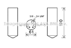 Осушитель (AVA QUALITY COOLING: HYD366)