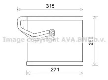 Испаритель (AVA QUALITY COOLING: HYV271)