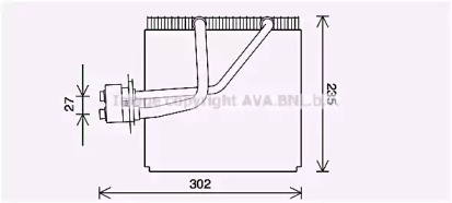 Испаритель (AVA QUALITY COOLING: HYV457)