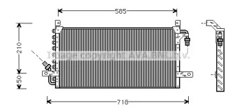 Конденсатор (AVA QUALITY COOLING: IS5019)