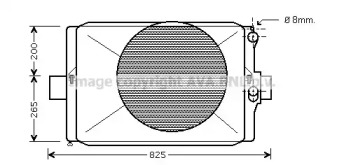 Теплообменник (AVA QUALITY COOLING: IV2024)