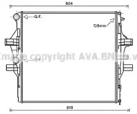 Теплообменник (AVA QUALITY COOLING: IV2125)