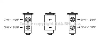 Клапан (AVA QUALITY COOLING: JR1038)