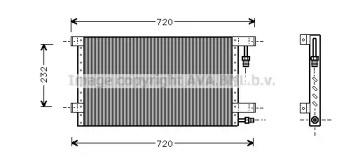 Конденсатор (AVA QUALITY COOLING: JR5015)