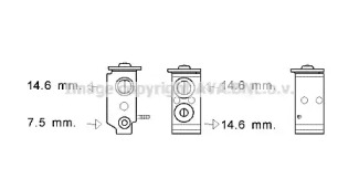 Клапан (AVA QUALITY COOLING: KA1268)