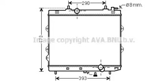 Теплообменник (AVA QUALITY COOLING: KA2129)