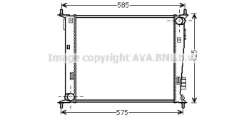 Теплообменник (AVA QUALITY COOLING: KA2135)