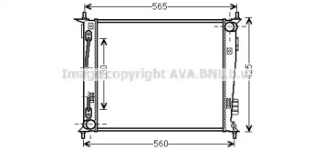 Теплообменник (AVA QUALITY COOLING: KA2136)