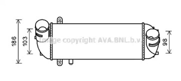 Теплообменник (AVA QUALITY COOLING: KA4212)