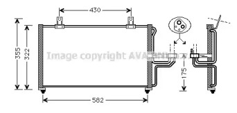 Конденсатор (AVA QUALITY COOLING: KA5005)