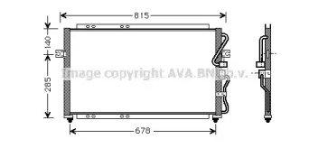 Конденсатор (AVA QUALITY COOLING: KA5014)