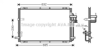 Конденсатор (AVA QUALITY COOLING: KA5085)