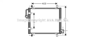 Конденсатор (AVA QUALITY COOLING: KA5101)