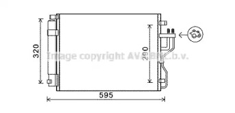 Конденсатор (AVA QUALITY COOLING: KA5151D)