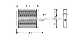 Теплообменник (AVA QUALITY COOLING: KA6010)