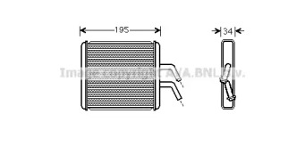 Теплообменник (AVA QUALITY COOLING: KA6044)