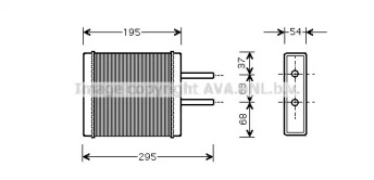 Теплообменник (AVA QUALITY COOLING: KA6047)