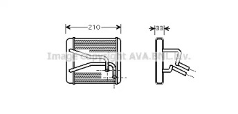 Теплообменник (AVA QUALITY COOLING: KA6049)