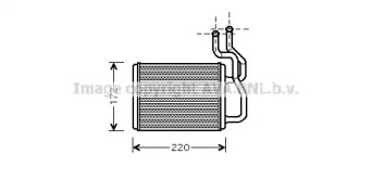 Теплообменник (AVA QUALITY COOLING: KA6088)