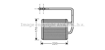 Теплообменник (AVA QUALITY COOLING: KA6089)