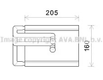 Теплообменник (AVA QUALITY COOLING: KA6202)