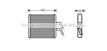 Теплообменник (AVA QUALITY COOLING: KA6265)