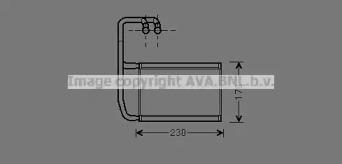 Теплообменник (AVA QUALITY COOLING: KA6278)