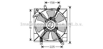 Вентилятор (AVA QUALITY COOLING: KA7501)