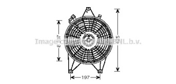 Вентилятор (AVA QUALITY COOLING: KA7511)