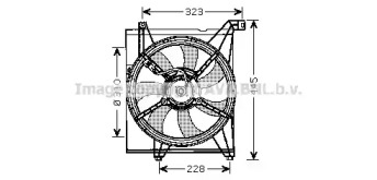 Вентилятор (AVA QUALITY COOLING: KA7512)