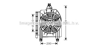 Вентилятор (AVA QUALITY COOLING: KA7514)