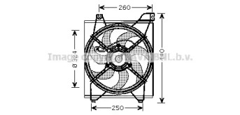 Вентилятор (AVA QUALITY COOLING: KA7515)