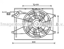 Вентилятор (AVA QUALITY COOLING: KA7523)